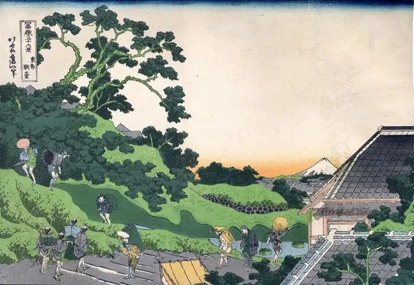 Hokusai · Trenta-sis vistes del mont Fuji · 25