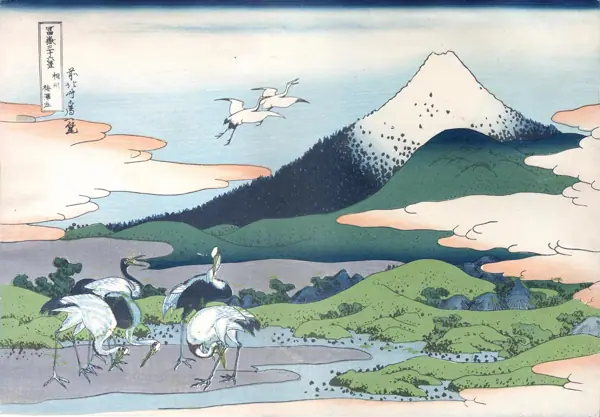 Hokusai · Trenta-sis vistes del mont Fuji · 28