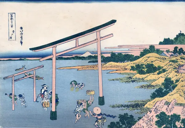 Hokusai · Trenta-sis vistes del mont Fuji · 32