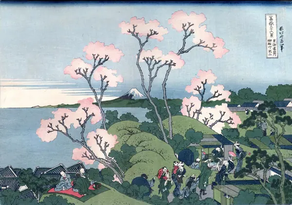 Hokusai · Trenta-sis vistes del mont Fuji · 33