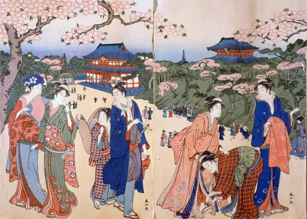 Riu-sen, Shunzan, Toyohiro, Toyokuni · 2
