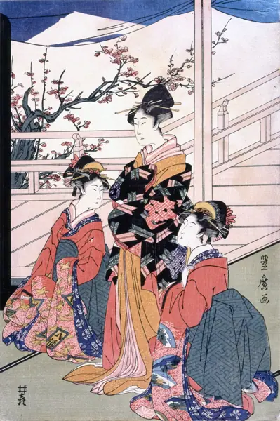 Riu-sen, Shunzan, Toyohiro, Toyokuni · 1