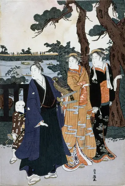 Riu-sen, Shunzan, Toyohiro, Toyokuni · 001