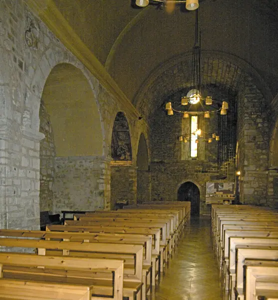 La capital i l'església de Sant Miquèu (Vielha) · 02131