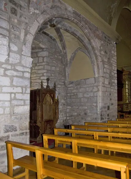La capital i l'església de Sant Miquèu (Vielha) · 02130