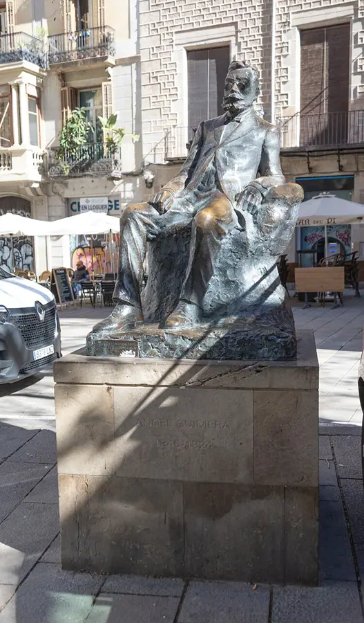 Monument a Àngel Guimerà