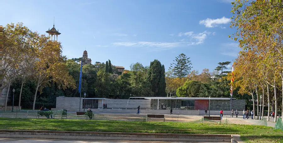 Montjuïc, Pavelló Mies van der Rohe