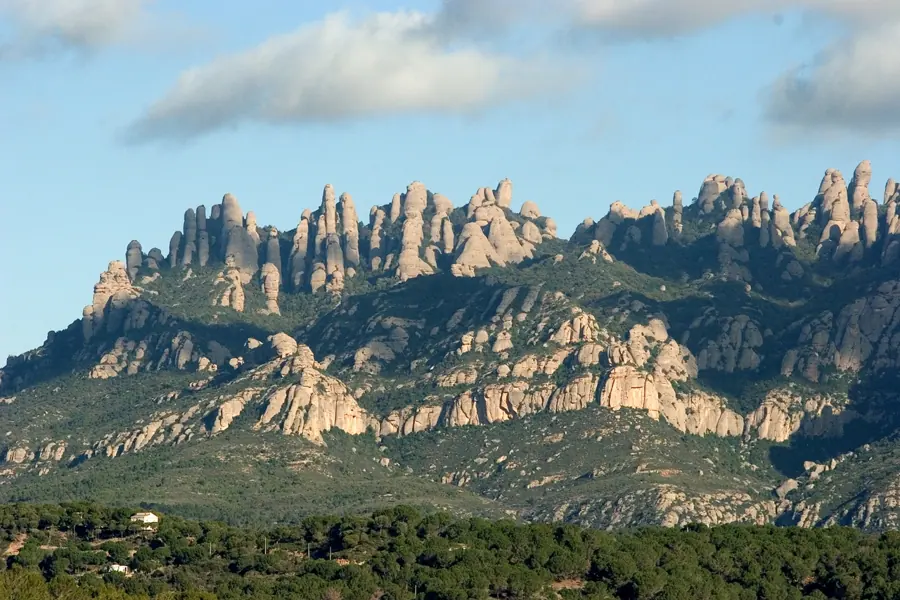 Abadia de Montserrat i paisatges