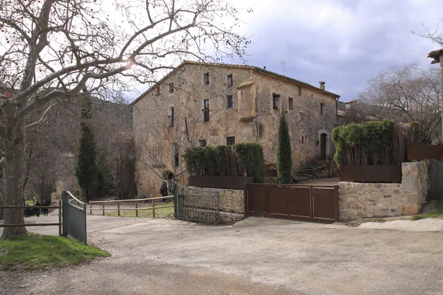 Hostal i església de Santa Cecília